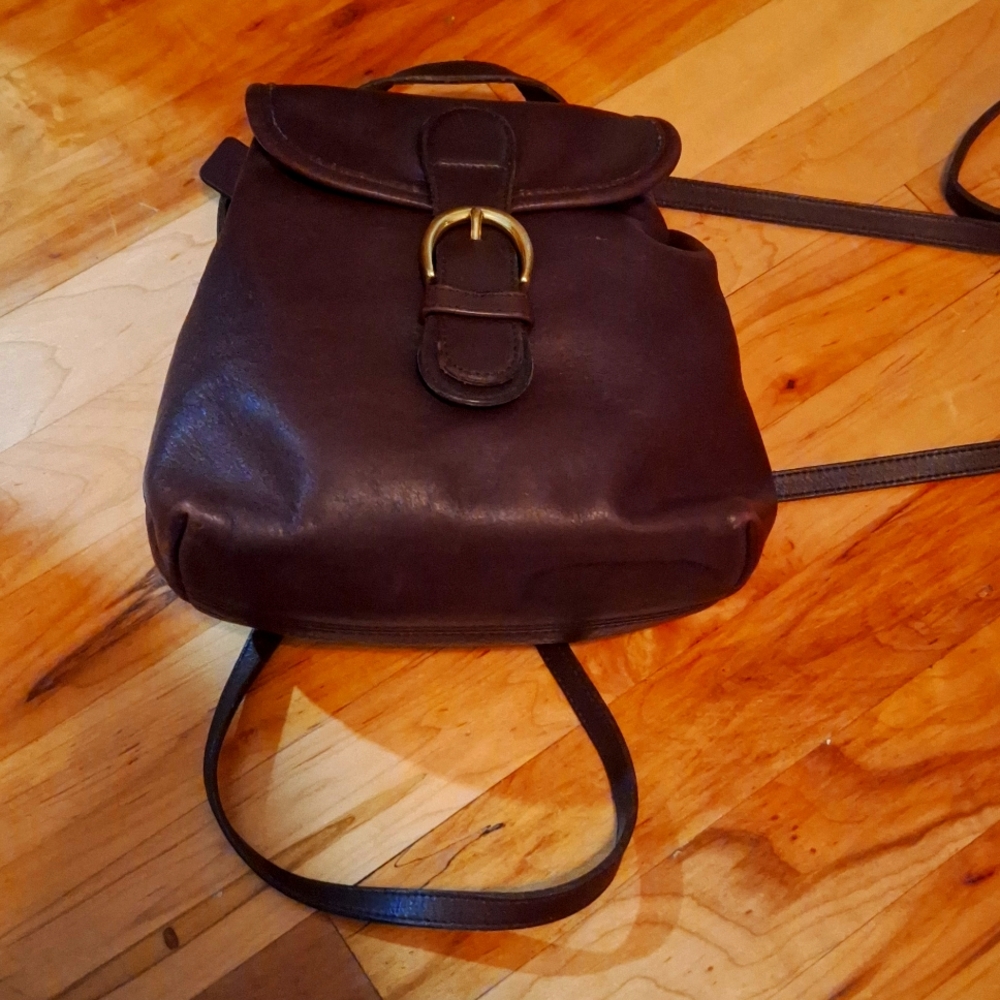 Coach mini backpack